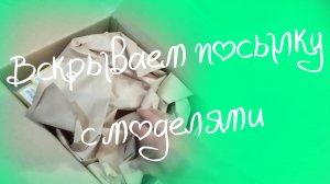 Посылка от Модельной лавки