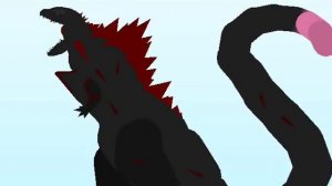 Shin Godzilla|Stick Nodes Pro|With actual Godzilla sounds
