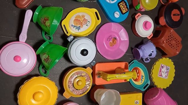 4 minutes satisfying with unboxing hello kitty snerio kitchen set ||Asmr Satisfying mini kitchen se