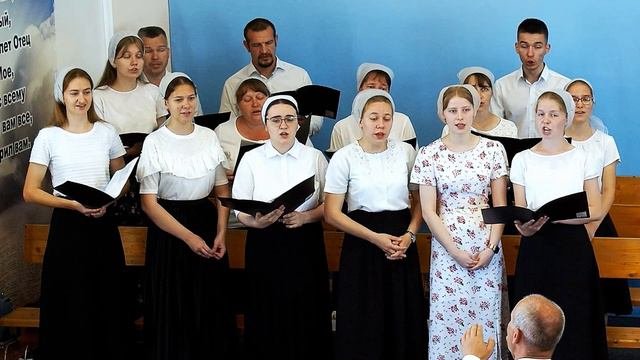 Славная Церковь! Пение хора Се-Верная Церковь ОЦХВЕ г. Волгоград