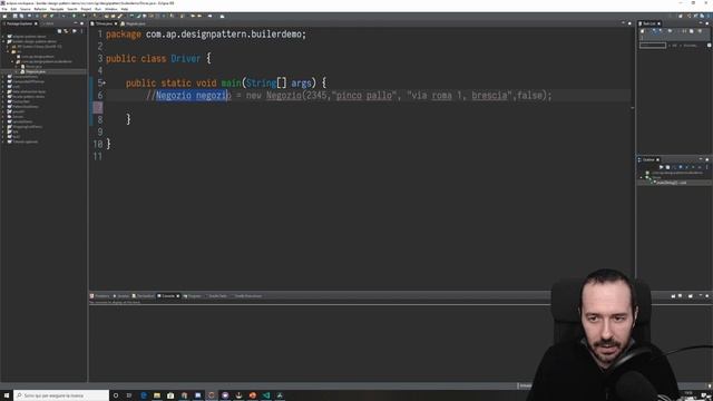 DESIGN PATTERN IN JAVA: IL PATTERN BUILDER [DESIGN PATTERN IN ITALIANO]