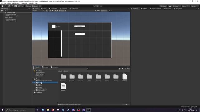 Mirror Setup - Unity & Steam | Facepunch Steamworks Tutorial #4
