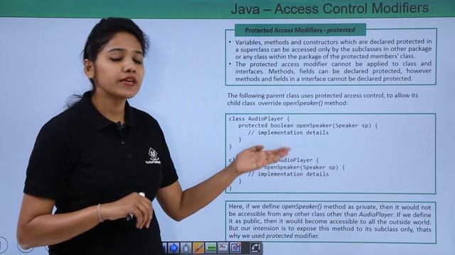 Java - Access Control Modifiers смотреть онлайн