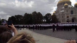 Кронштадт, день принятия присяги курсантами учебки.