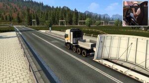 Scania R 2009 - Through Narrow Roads of Slovakia to Poland | Euro Truck Simulator 2 | Moza R9