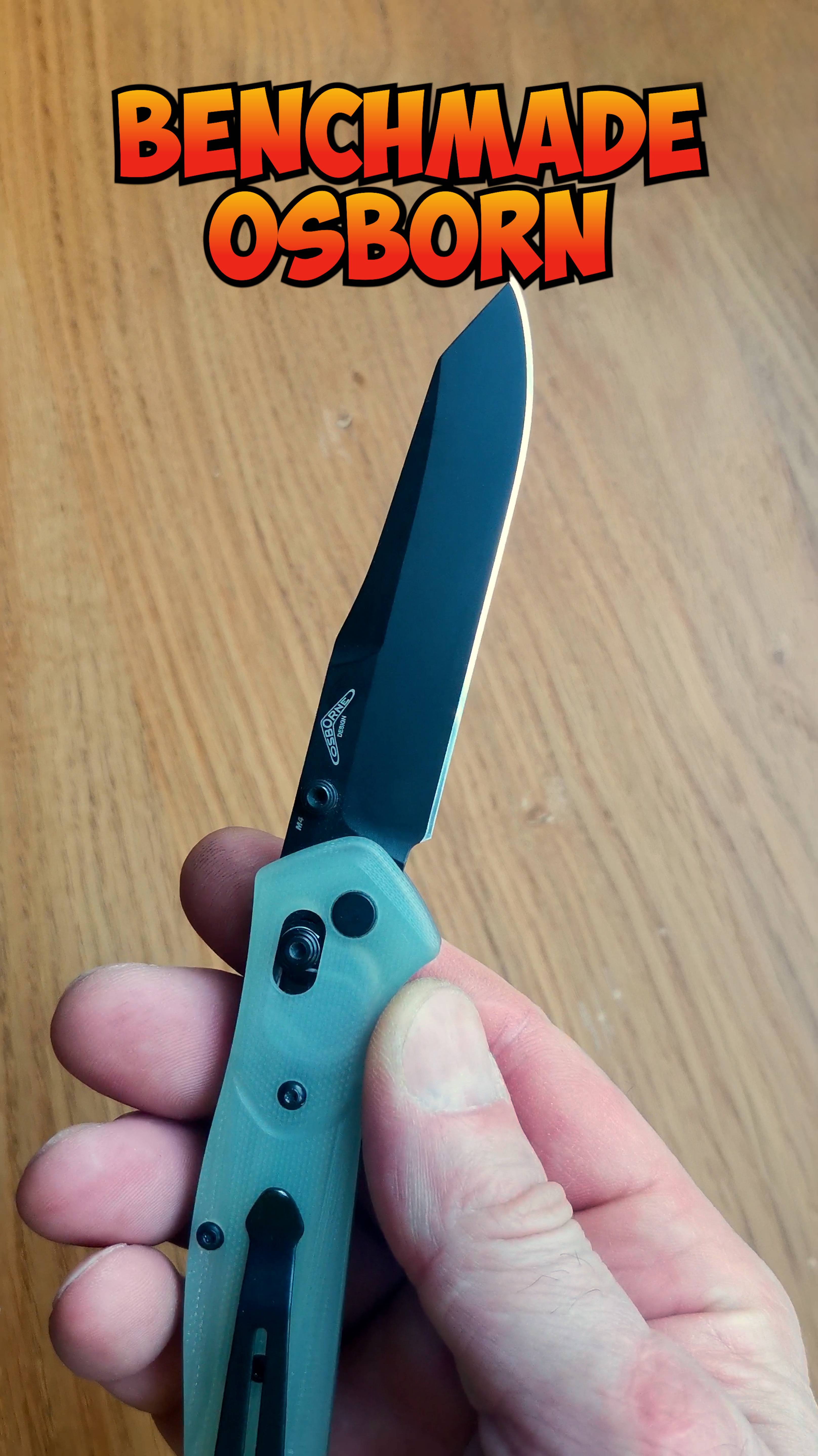 Складной Нож Benchmade 940 #osborne 🔪M4🔥ПОСЛЕ ЗАТОЧКИ🔥#benchmade #нож #sharpen #edc #заточка #топ