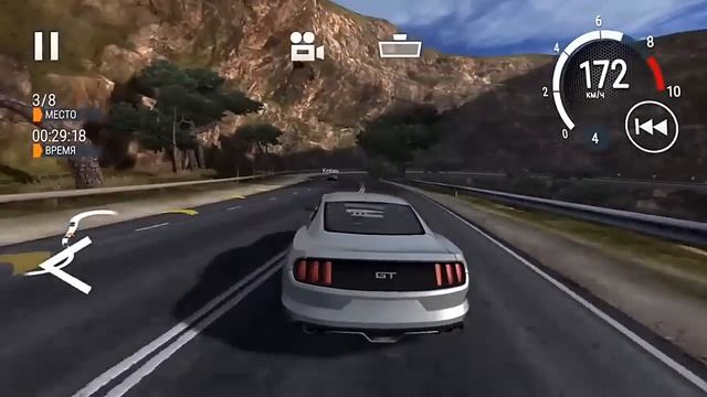 Игра Gear Club/Ford Mustang GT 2015 смотреть онлайн