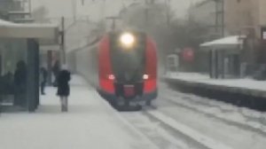 ЭГ2ТВ-035 Иволга 2.0 ЦППК и ЭС2Г-132 Ласточка Перекраска МЦД На станции Дмитровская