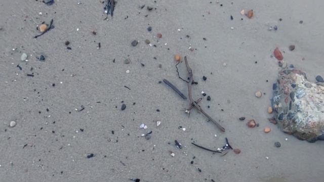 Зимнее море после шторма.