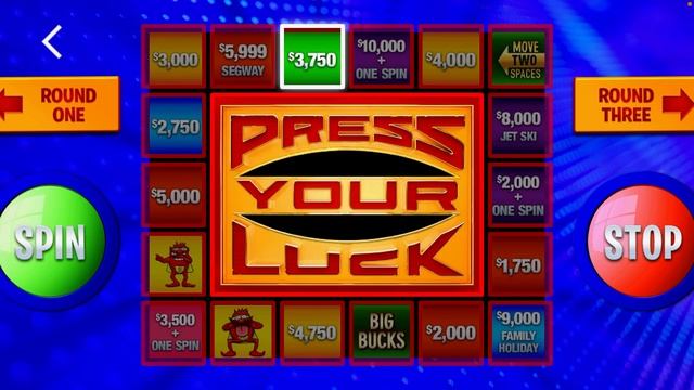 Press Your Luck board game app gameplay test смотреть онлайн