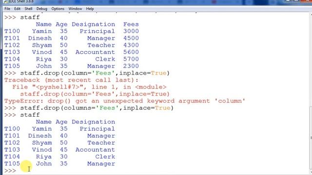 LIVE CLASS ON PYTHON PANDA DATAFRAME PRACTICAL SESSION смотреть онлайн