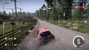 WRC 10 - Citroen C3 Rally2 - Car Show Speed Jump Crash Test . 4K 60fps.