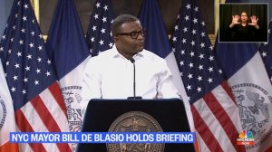 Live: NYC Mayor Bill De Blasio Holds Press Conference Amid George Floyd Protests | NBC News