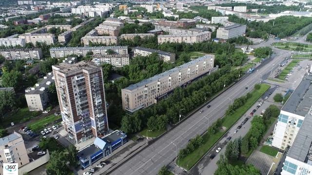 Новокузнецк 360 (11 серия) ул. Кирова (#квадрокоптер #беспилотник #свысотыптичьегополета)