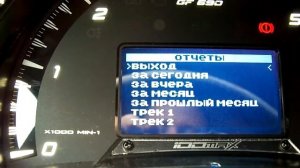 электронная приборная панель на рено/renault логан/logan