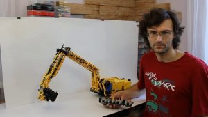 LEGO Technic MOC Excavator – Review / ЛЕГО Техник самоделка Экскаватор - Обзор