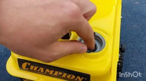 Champion IGG 950 бензогенератор инверторного типа.Обзор & первый пуск.