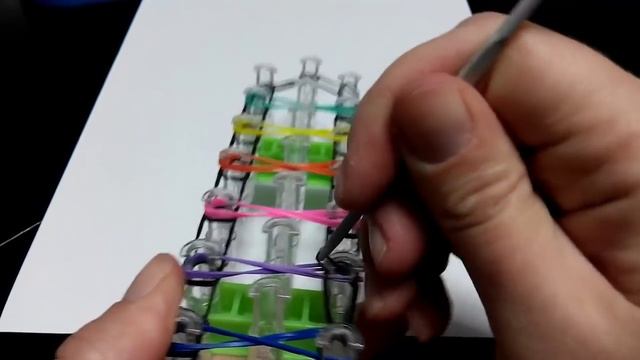 Браслет из резинок - плетение бесконечность или инфинити