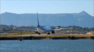 Korfu / Starts und Landungen (Kerkyra Airport)