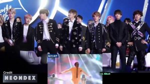 BTS EXO Minho Shonwu idols reaction to Rain비  Rainism GDA 2017_1080p