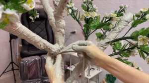 Большое дерево из бисера Мастер-класс Хит Beaded wood Master Class