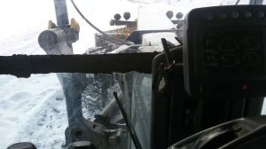 Работа на автогрейдером John Deer