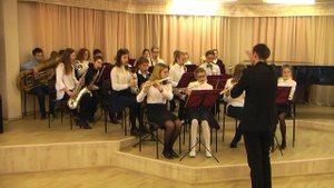 Патриотическая песня, М. Глинка. Исп. Духовой оркестр ДМШ №11 им. М. А. Балакирева