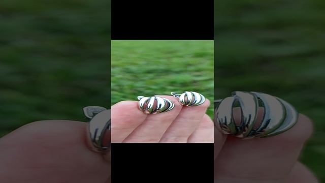 Серебряные серьги