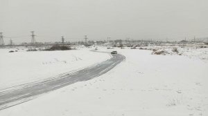 Ваз 2104 Зимний дрифт.