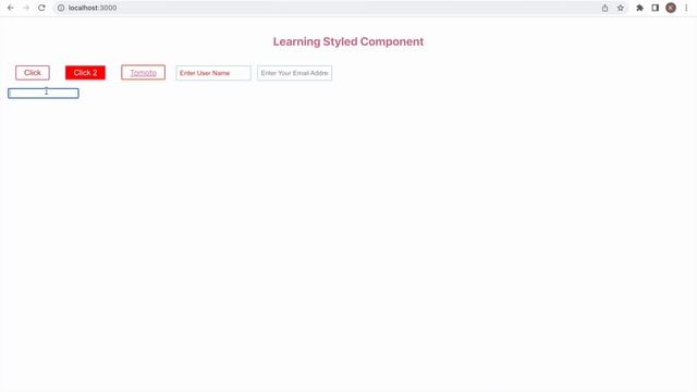 React Styled Components - 6 (Attaching Additional Props)