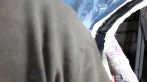 Ремонт кузова Ауди 100 С4. Шовный герметик. Как нанести герметик Не под завод! Часть 16.