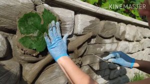 Виноградные гроздья из цемента, мастер-класс. Bunches of cement grapes, master class