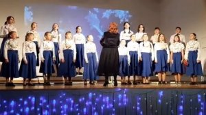 "Пройди горы, море, реки" Рождественский спиричуэл. Обработка Г. Саймона, русский текст Н. Авериной