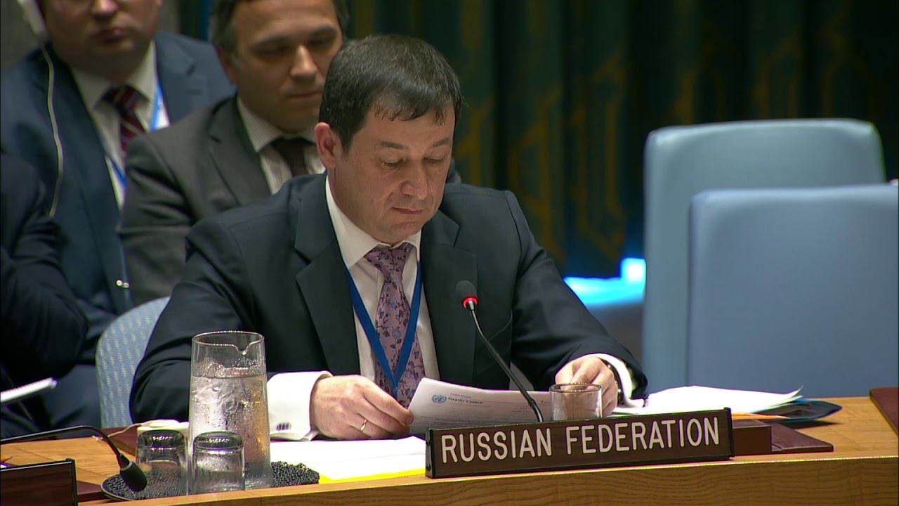 Right of reply by Dmitry Polyanskiy after a statement by the representative of the United States
