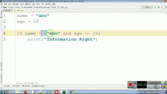 How To Use And Operator In Python | Python Full Course For Beginners In HIndi & Urdu |  #29