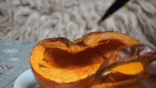 Готовлю в русской печи. Запечённая тыква. смотреть онлайн