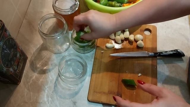 Маринованный перец...Самый простой рецепт...