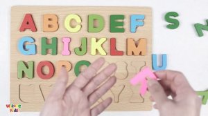 Learn ABC with Puzzle | ABC Learning for Toddlers