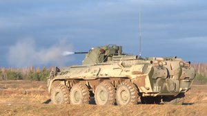 Стрельба из БТР-82А