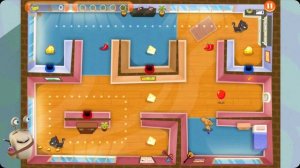 Мышка воришка в желудке БОССа в игре SPY MOUSE