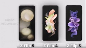 Samsung Galaxy Z Flip 5 Vs Galaxy Z Flip 4 Vs Galaxy Z Flip 3 Full Reviews