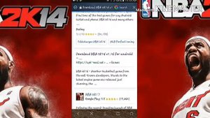 HOW TO DOWNLOAD NBA 2K14 ANDROID NO ROOT!!