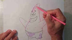 Как нарисовать патрика (персонажы из мультиков)