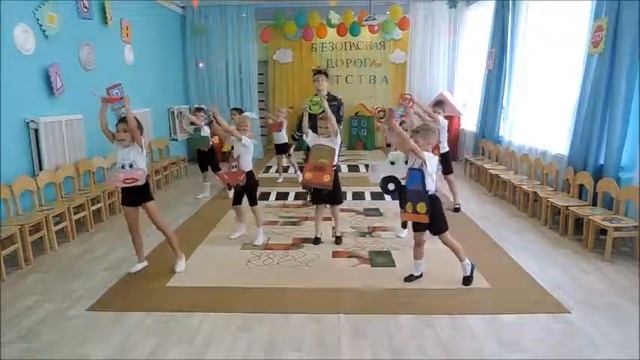 Флешмоб "Безопасная дорога детства " смотреть онлайн