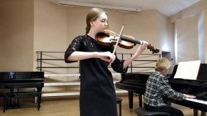 Сен-Санс "Концерт № 3 для скрипки с оркестром, 1часть.