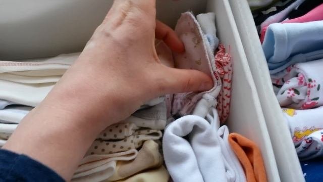 Покупки для новорожденного № 7. Одежда. Часть 2. Хранение одежды.