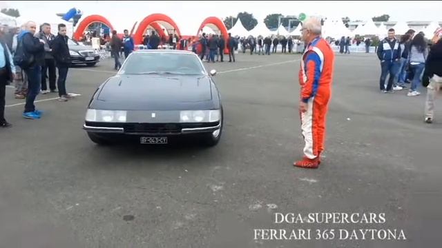 ferrari 365gtb 4 daytona black sound ferrari 500 parade 2016 clasicos exclusivos