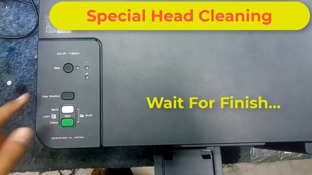 How To Special Head Cleaning DCP T220 Or DCP T420W смотреть онлайн