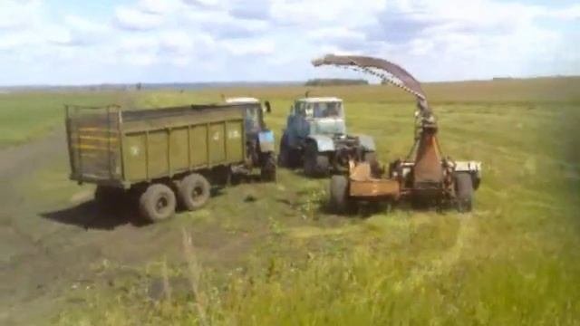 Прицепной кормоуборочный комбайн КПКУ-75