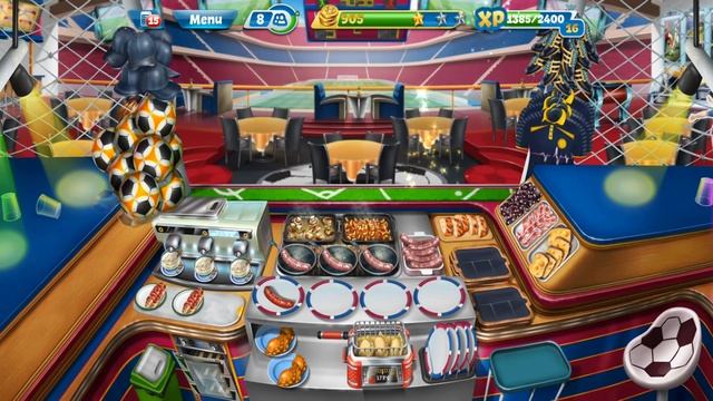 Cooking Fever: Gameplay Walkthrough Part 14 - Sports Bar Level 26 - 30 (iOS, Android) смотреть онлайн